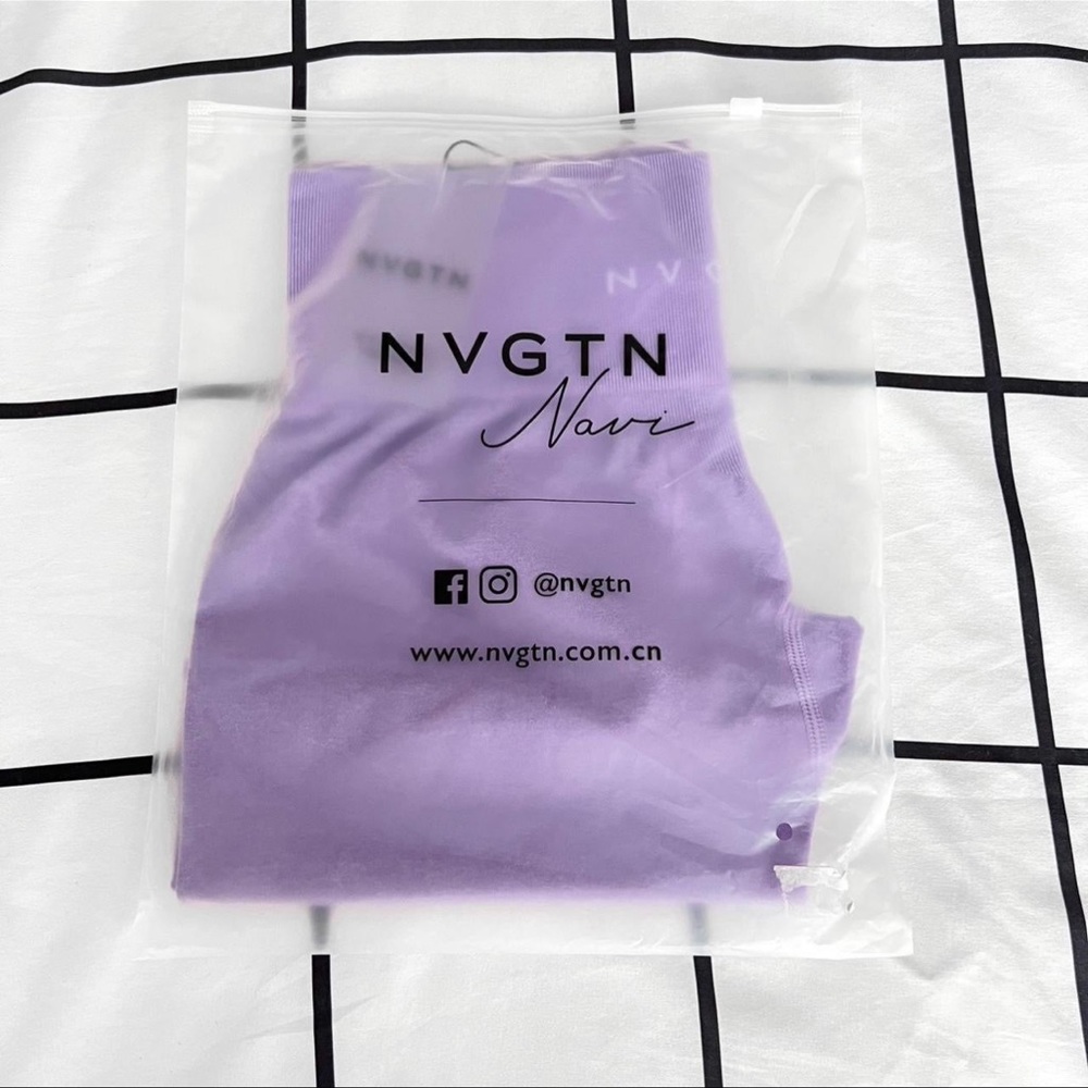 Nvgtn lilac pro shorts